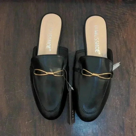 MUSSHOE Mules for Women Flats Comfortable Slip on Women Mules Backless Loafers - Picture 2 of 9